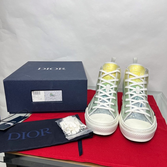 Authentic Original Christian Dior X Shawn Stussy B23 High Top CD